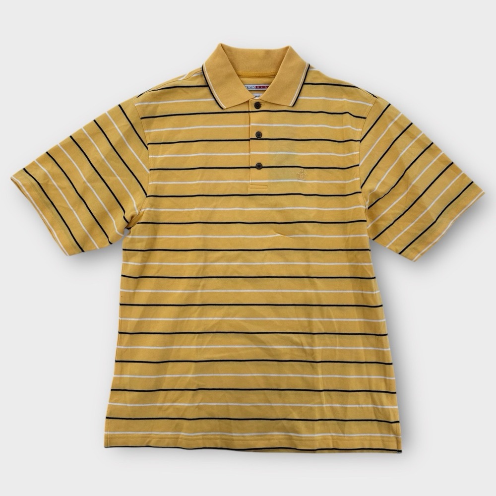 Grand Slam Shirt Mens XL Red‎ Stretch Polo Golf Performance Athletic Striped NWT